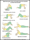 Thumbnail image of: Ejercicios para dolor en la parte baja de la espalda: ilustracin